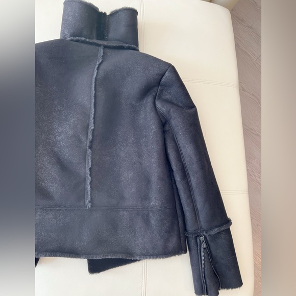 Free People Faux Shearling Moto Jacket - Picture 14 of 14